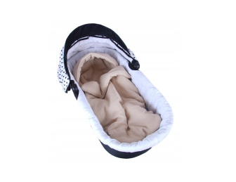 Ľahký fusak z mušelínovej bavlny - béžová