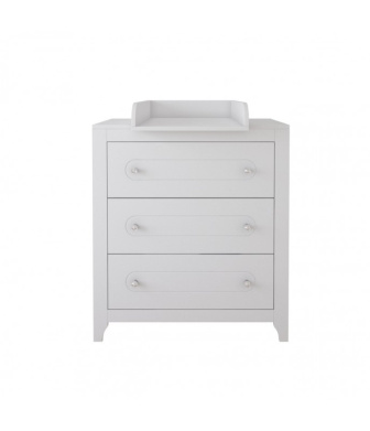 Prebaľovacia komoda Gilda - biela