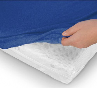 Froté prestieradlo s gumkou 160/200 cm ECONOMY - tmavo modrá