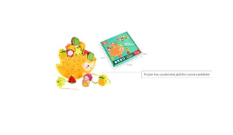 Balansujúca hra Montessori ježko