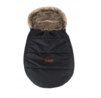 Fusak K26 flís - čierna / béžová