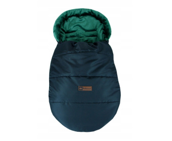 Fusak K26 flís - čierna / zelená