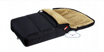 Fusak K24 minky čierny - béž