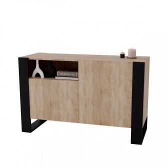 Komoda Aspect dub bardolino-čierna