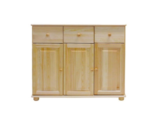 Komoda z masívu borovice KN41 118/100/42 cm