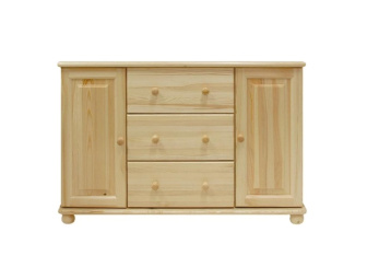 Komoda z masívu borovice KN43 118/78/42 cm