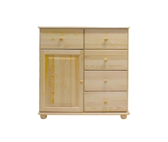 Komoda z masívu borovice KN47 80/100/42 cm