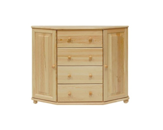 Komoda z masívu borovice KN51 118/100/47 cm