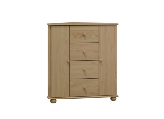 Komoda z masívu borovice KN54 90/100/60 cm