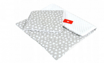 Vankúšik + deka do kočíka minky - nr.95