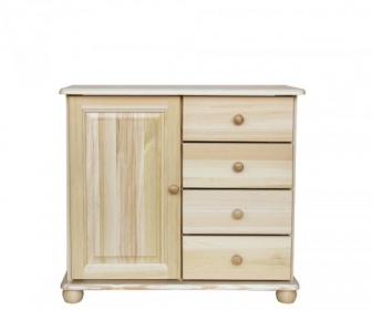 Komoda masív borovica KD 37