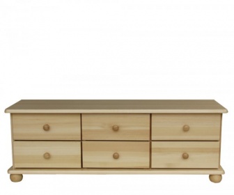 Komoda masív borovica KD 52