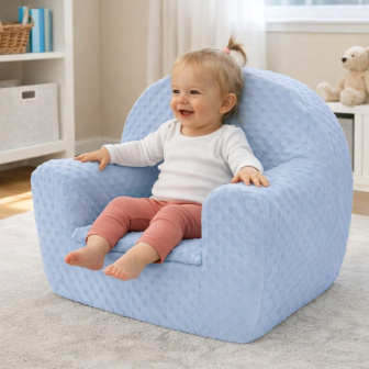 Detské kresielko - svetlo modrá