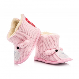 Dojčenské capáčky 6-12 mesiacov KSZ 005 pink