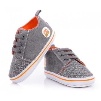 Dojčenské capáčky - 0-6 mesiacov KTR 007 GREY