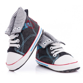 Dojčenské capáčky - 0-6 mesiacov KTR 007 GREY