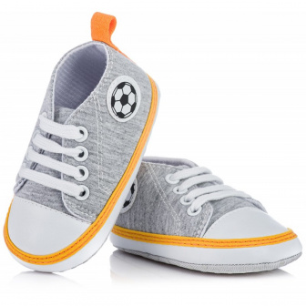 Dojčenské capáčky, tenisky 6-12 mesiacov KTR 020 - grey