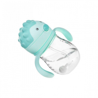 Fľaštička sa slamkou a závažím - 250 ml