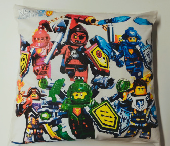 Detská obliečka na vankúš 40x40 cm - Lego / krém