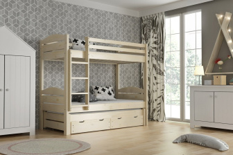 Poschodová posteľ Lukas + šuplíky + rošty ZADARMO