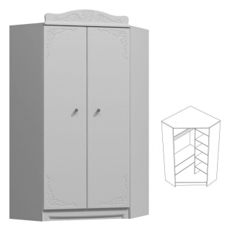 Rohová skriňa N28 - Magic