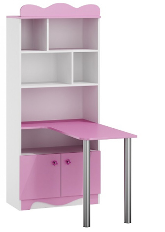 Regál s písacím stolom N36 - Mája