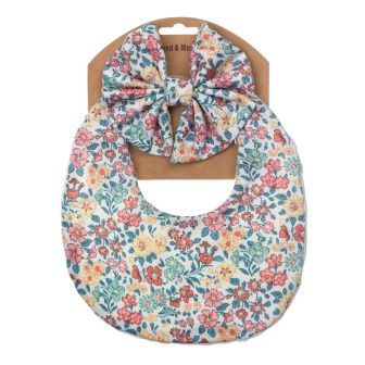 Mušelínový podbradník s mašľou - 5