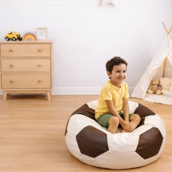 Sedací vak fotbalová lopta 200L, 70 cm L nr.02