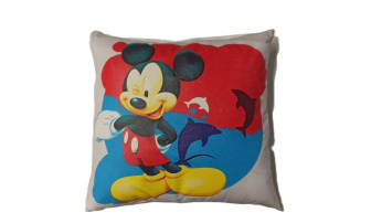 Detská obliečka na vankúš 40x40 cm - Mickey Mouse / biela