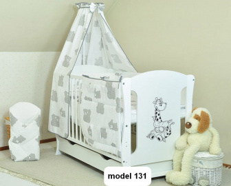 Postieľka s kompletnou výbavou classic model 131