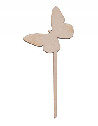Drevené zapichovátko -  Motýlik