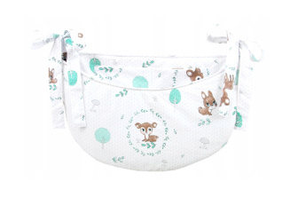 Závesný vreckár na postielku - Srnček