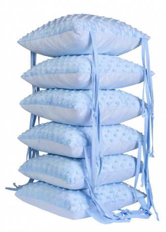 Ochranný mantinel panelový - modrý