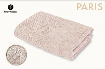 Osuška bambusová Paris - cappuccino