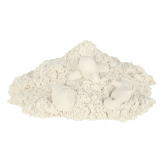 Kinetický písek 1 kg - biela