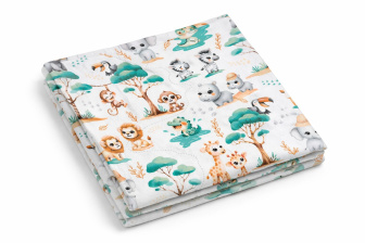 Plienka bavlna potlač - Mláďatá