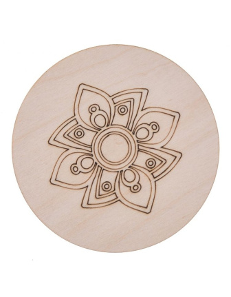 Drevený servírovací podtáček - vzor 4