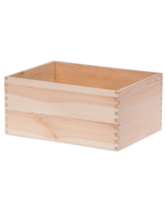 Debnička z borovicového dreva - 22x16x10 cm