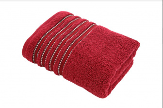 Utěrák bavlnený Porto - bordo