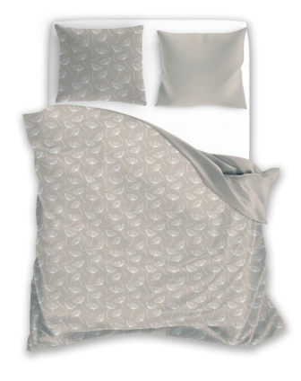 Obliečky zo saténového mikrovlákna 140 x 200 + 70 x 90 cm - model 002