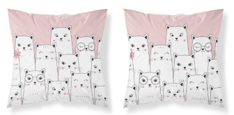Detské obliečky na vankúš 40x40 cm - Mačičky