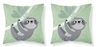 Detské obliečky na vankúš 40x40 cm - Leňochod