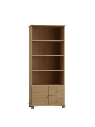 Policový regál z masívu borovice 97 90/190/42 cm
