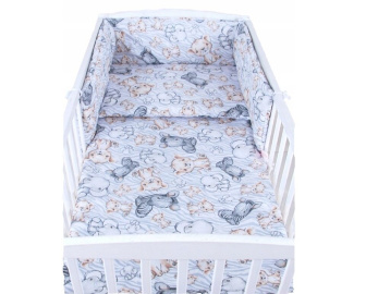 Súprava do postielky 135/100 cm 3 diely - safari / zebra