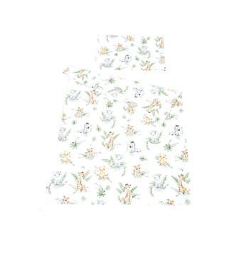 Detské obliečky do postieľky 100/135 cm - safari