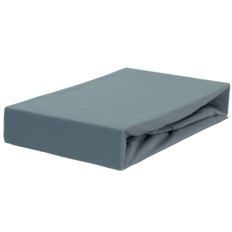 Jersey prestieradlo LUX s gumkou 140/200 cm - sivá