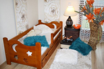 Šuplík pod posteľ 180 cm jelša