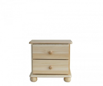 Noční stolek z masivu JOSI  - borovica