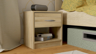 Nočný stolík Kava - dub sonoma TOP CENA !!!