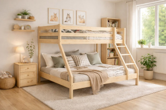 Posteľ Denis + rošty ZDARMA + vankúšik